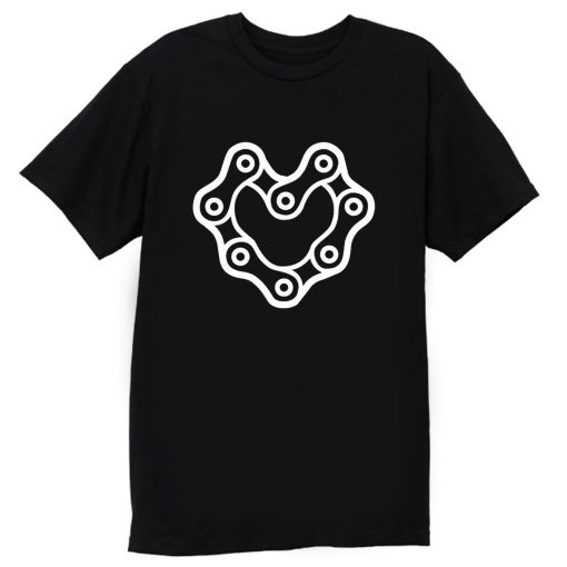 Chain Heart Motorcycle T Shirt