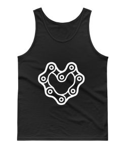 Chain Heart Motorcycle Tank Top