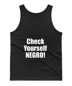 Check Yourself Negro Cornell West New Interview Tank Top