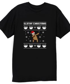 Christmas Sloth Animals Xmas Festive T Shirt