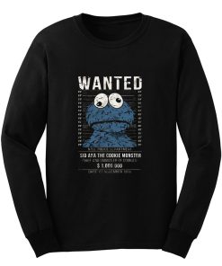 Cookie Smuggler Monster Funny Long Sleeve