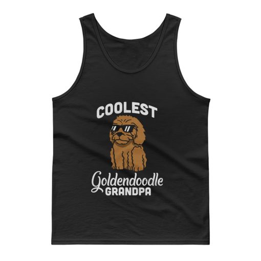 Coolest Goldendoodle Grandpa Tank Top