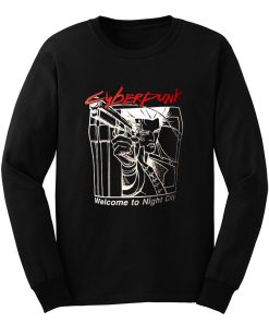 Cyberpunk Welcome Night City 2020 Long Sleeve