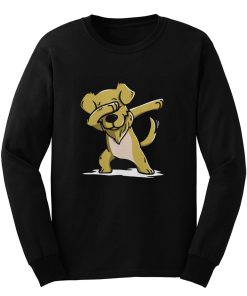 Dabbing Golden Retriever Long Sleeve