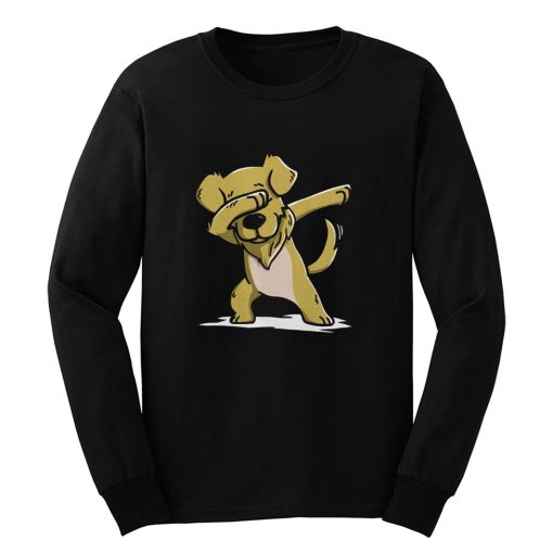 Dabbing Golden Retriever Long Sleeve