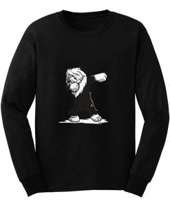 Dabbing Old English Sheepdog Long Sleeve