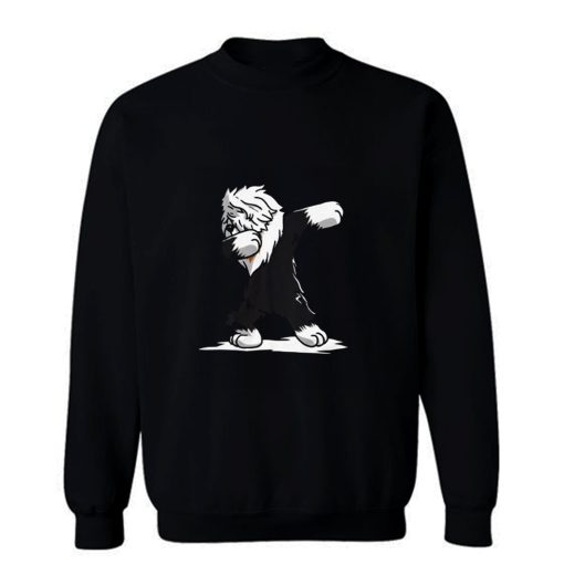 Dabbing Old English Sheepdog Sweatshirt