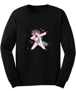 Dabbing Unicorn Long Sleeve