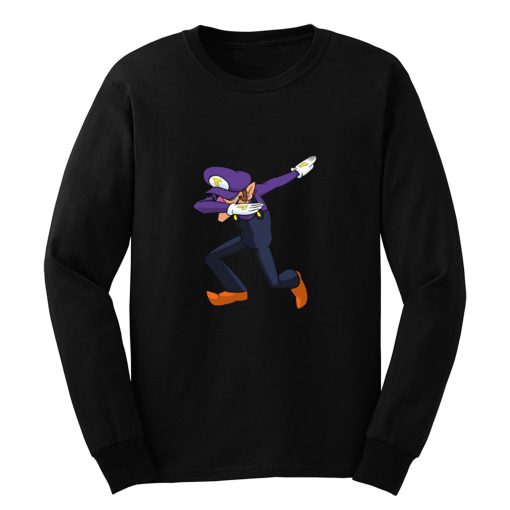 Dabbing Waluigi Long Sleeve