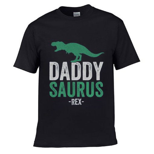 Daddy Saurus Funny T shirt