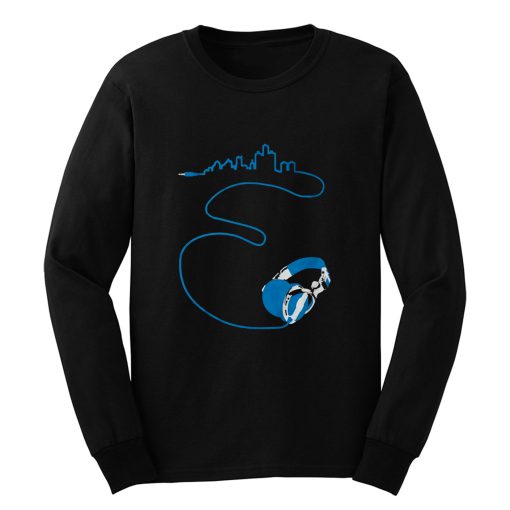 Detroit Headphones Long Sleeve