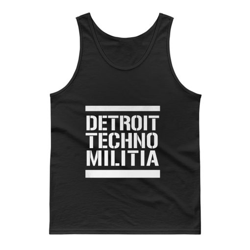Detroit Techno Militia Tank Top