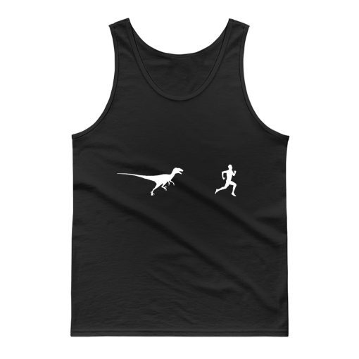 Dinosaur Running Tank Top