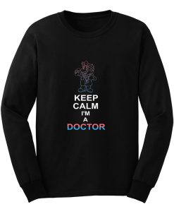 Dr Mario Keep Calm Long Sleeve