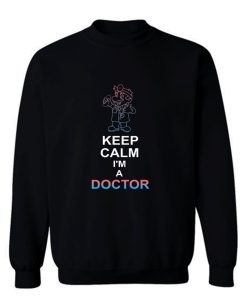 Dr Mario Keep Calm Sweatshirt