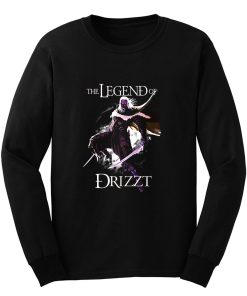 Drizzt DoUrden The Crystal Shard Forgotten Realms Salvatore Long Sleeve