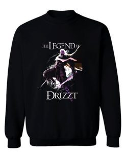 Drizzt DoUrden The Crystal Shard Forgotten Realms Salvatore Sweatshirt