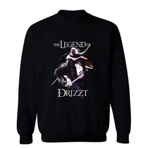 Drizzt DoUrden The Crystal Shard Forgotten Realms Salvatore Sweatshirt