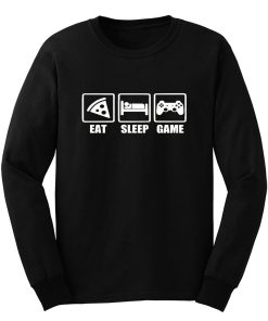 Eat Sleep Game Gaming Lovers Day Long Sleeve