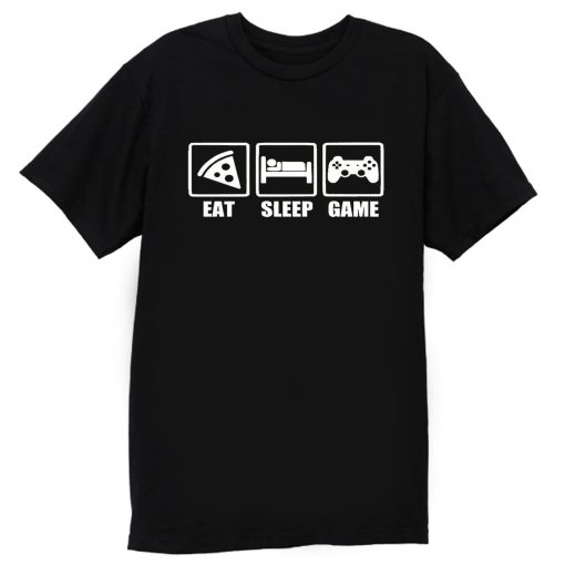 Eat Sleep Game Gaming Lovers Day T Shirt