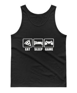 Eat Sleep Game Gaming Lovers Day Tank Top