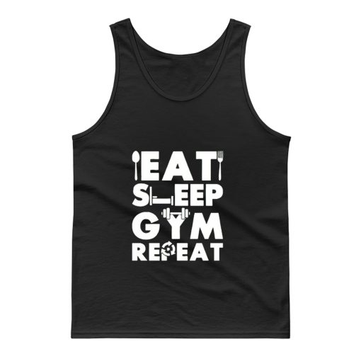 Eat Sleep Gym Repeat Tank Top