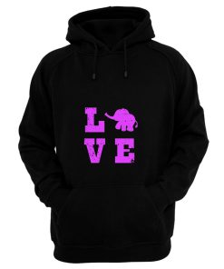 Elephants Love Elephant Lover Hoodie