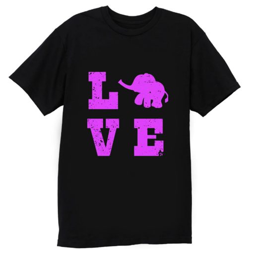 Elephants Love Elephant Lover T Shirt