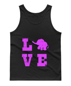 Elephants Love Elephant Lover Tank Top