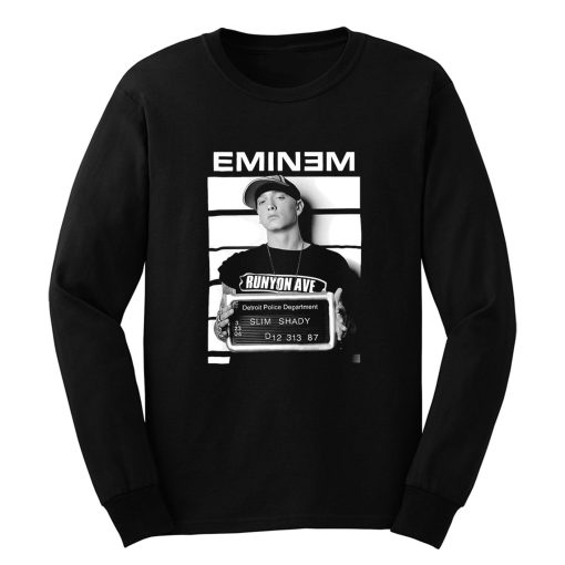 Eminem Slim Shady Rap Cool Long Sleeve