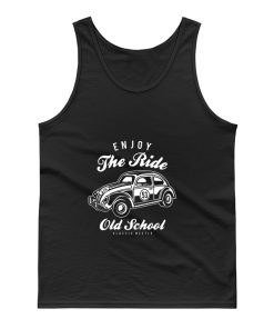 Enjoy The Ride Beetle Old School Car Tank Top