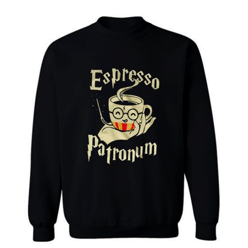 Espresso Patronum Parody Funny Sweatshirt