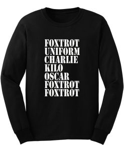 FOXTROT Offensive Rude Long Sleeve