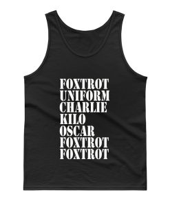 FOXTROT Offensive Rude Tank Top