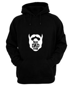Fathers Day Dad Best Beared Dad Ever Hoodie