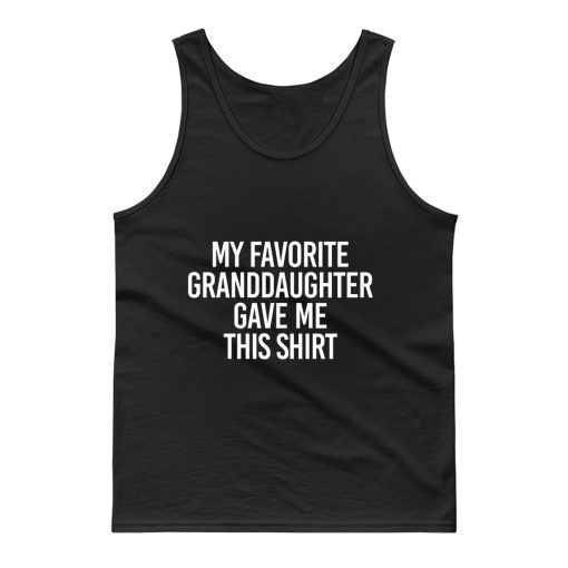 Fathers Day Present Gift From Grandchild Papa TShirt From Grandkids Tank Top