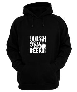 Fathers Day Wish You Were Beer Dad Hoodie