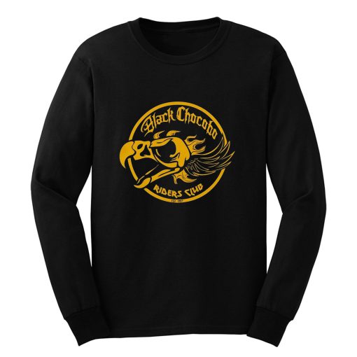 Final Fantasy Black Chocobos Riders Club Long Sleeve