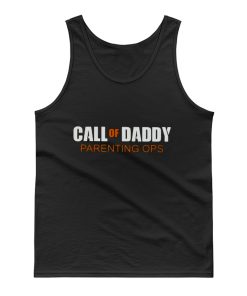 Gamer Dad Call of Daddy Parenting Ops Tank Top