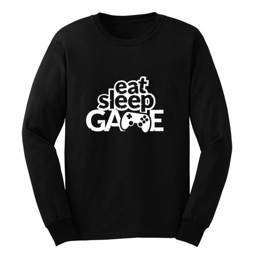 Gaming Hoody Boys Girls Kids Childs Eat Sleep Game Long Sleeve