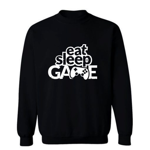 Gaming Hoody Boys Girls Kids Childs Eat Sleep Game Sweatshirt