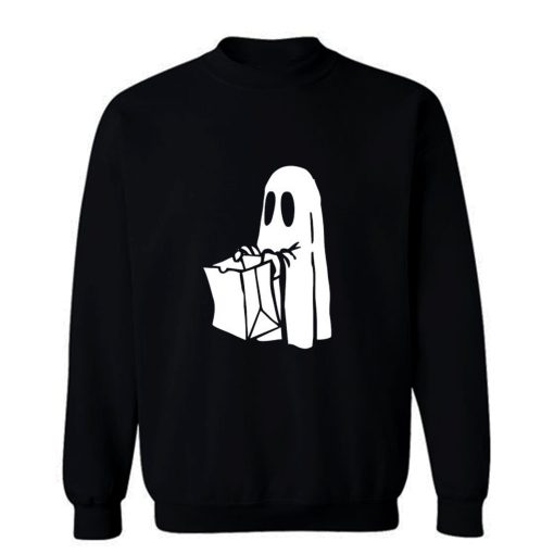 Gespenst Trick or Treat Halloween Sweatshirt