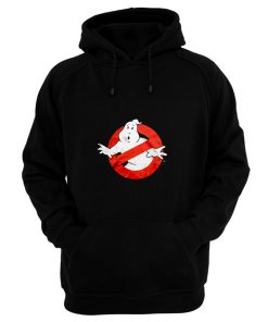 Ghostbusters Distressed Logo vintage maglia Uomo Ufficiale Hoodie