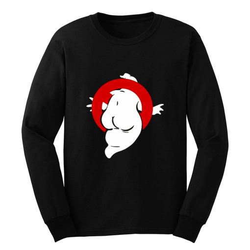 Ghostbuttsters The backside of the Ghostbusters Humorous Long Sleeve