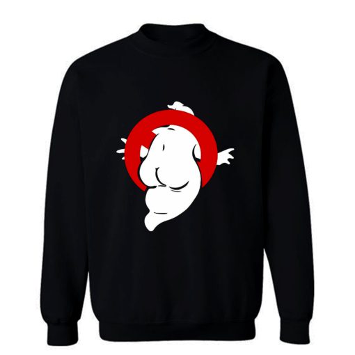 Ghostbuttsters The backside of the Ghostbusters Humorous Sweatshirt