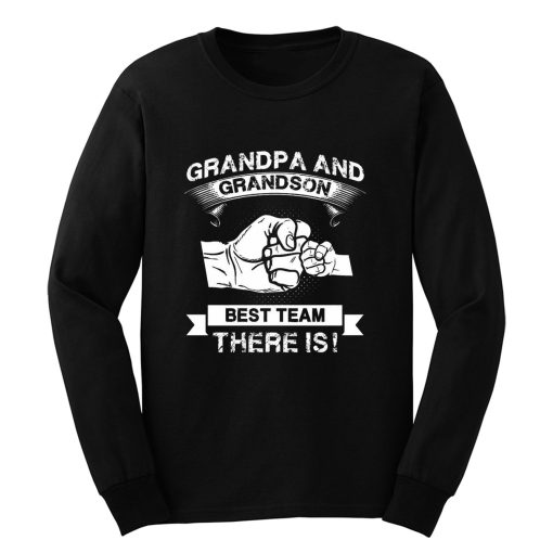 Grandpa and Grandson New Grandfather Long Sleeve