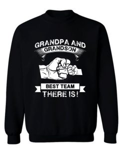 Grandpa and Grandson New Grandfather Sweatshirt