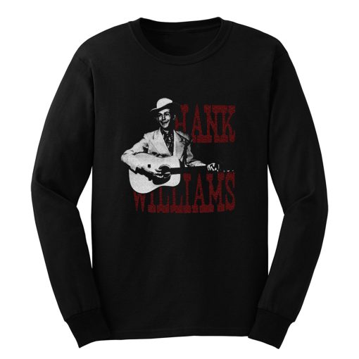 HANK WILLIAMS country western Long Sleeve