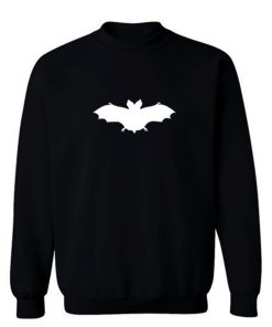 Halloween Fledermaus V Ausschnitt Sweatshirt