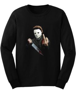 Halloween Middle Finger Long Sleeve